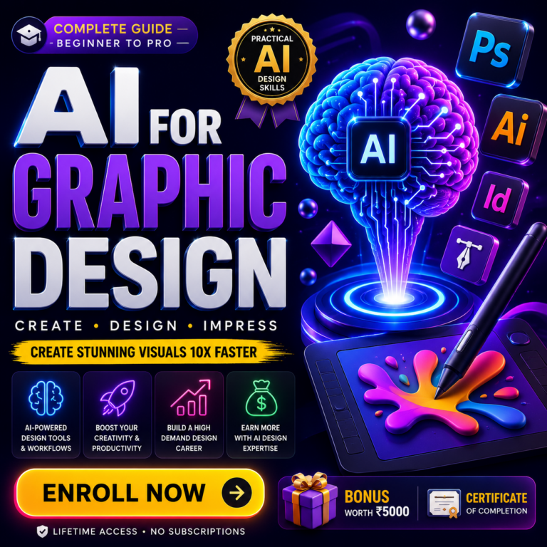 AI for Graphic Design: Create Stunning Visuals Without Design Skills