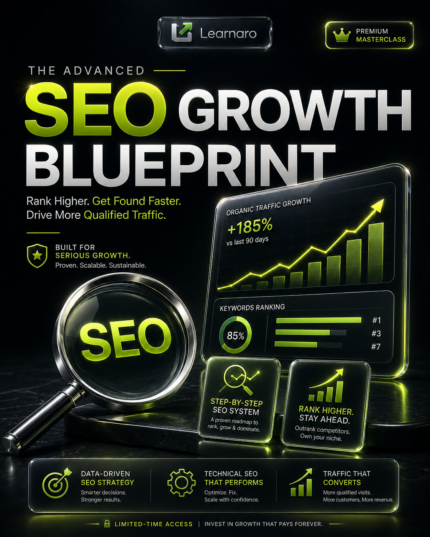 SEO Growth Blueprint: Rank Higher, Get Found & Drive More Traffic