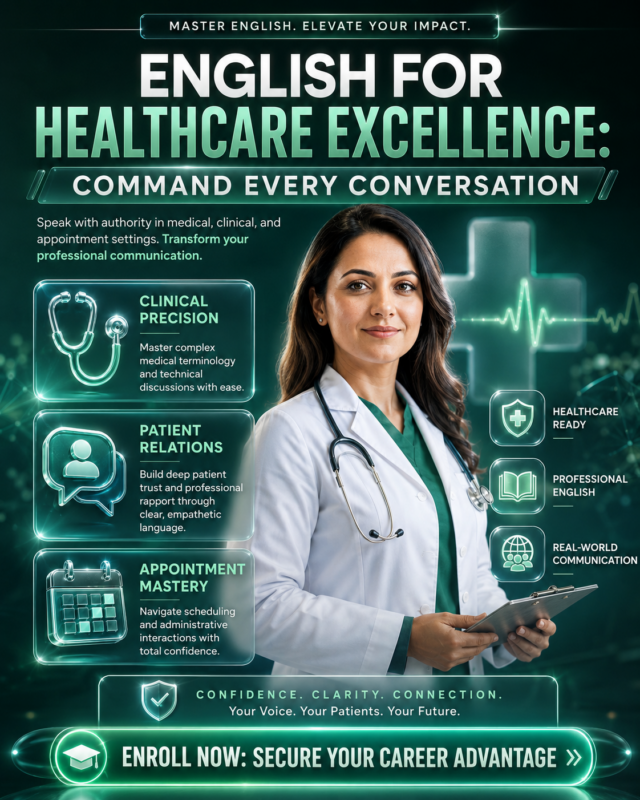 English for Healthcare and Appointments